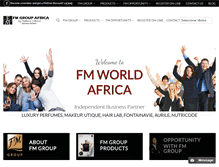 Tablet Screenshot of fmgroupafrica.net